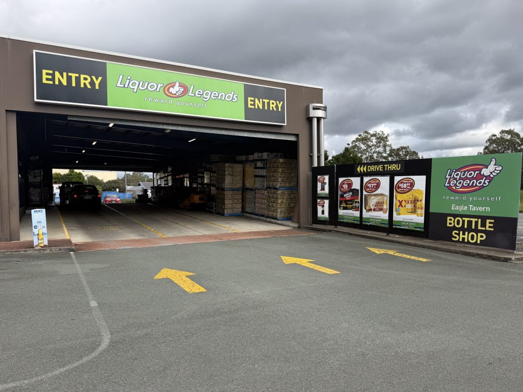 Liquor Legends store, Eagleby