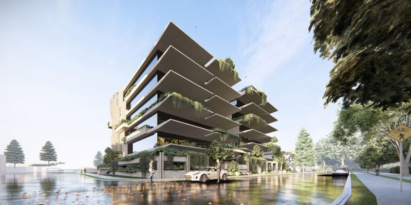 Residential apartment project at 53-55 Esplanade, Golden Beach