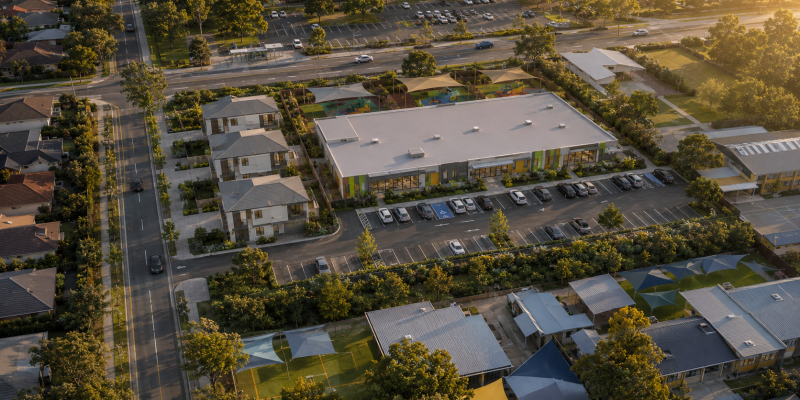 Townhouse residential project at 2-6 Lancewood Street, Park Ridge