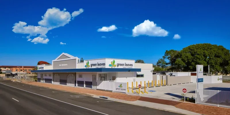 Green Leaves Early Learning childcare centre at 43 Post Office Lane, Bundaberg Central