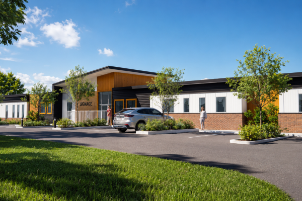 Architectural render of Honour Early Learning at 1-23 Crowson Lane, Munruben