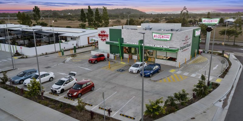 Krispy Kreme drive-through at Northshore Central, Townsville