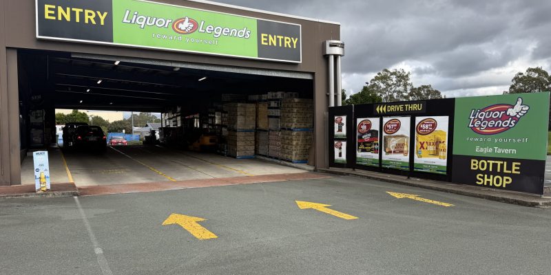 Liquor Legends store, Eagleby