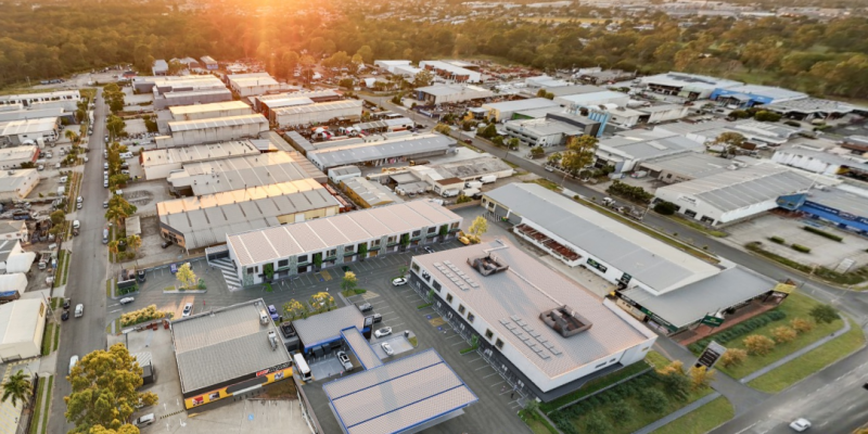 The Sheds industrial development at 2069–2071 Sandgate Road, Virginia