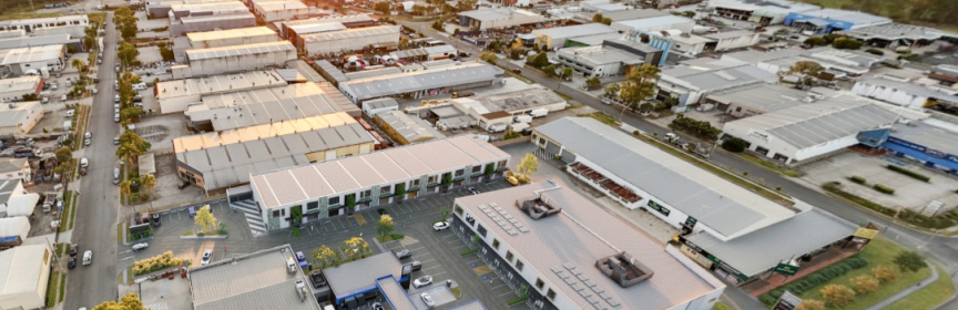The Sheds industrial development at 2069–2071 Sandgate Road, Virginia